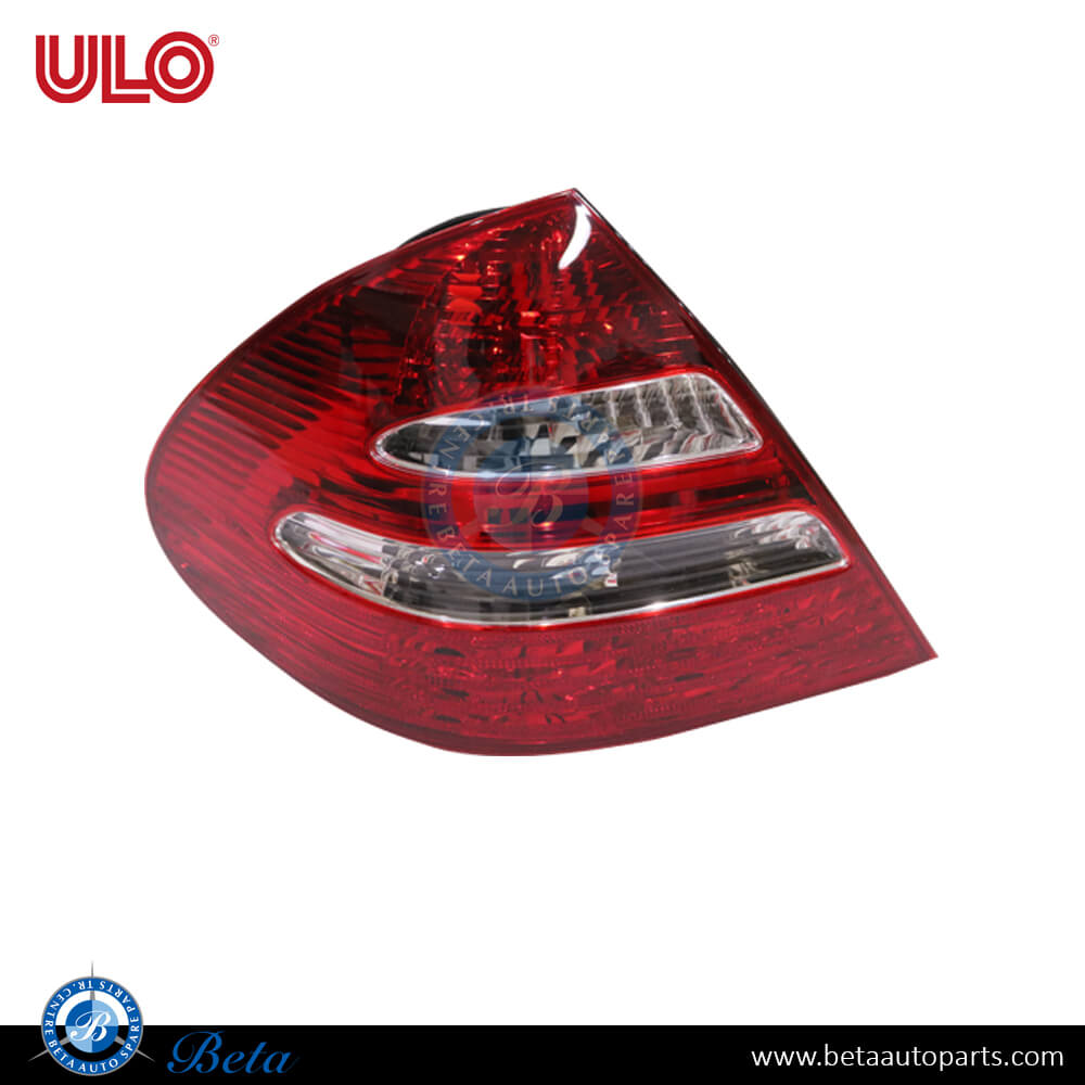 Left Side Tail Lamp Elegance/Classic without Bulb Holder for Mercedes E-Class 2003-2005 models, Part Number 2118200364 Left Side Tail Lamp Elegance/Classic without Bulb Holder for Mercedes E-Class 2003-2005 models, Part Number 2118200364